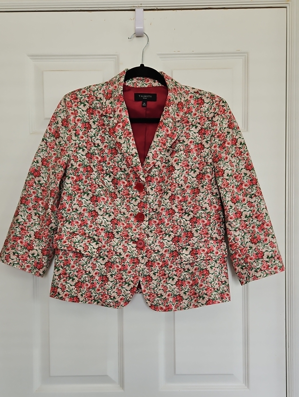 Floral Print Blazer